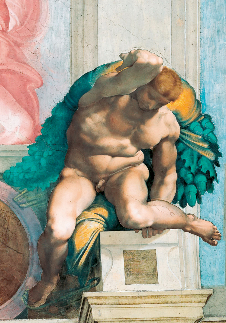  米开朗基罗·博那罗蒂 Michelangelo di Lodovico Buonarroti Simoni——裸体巨人 (8)